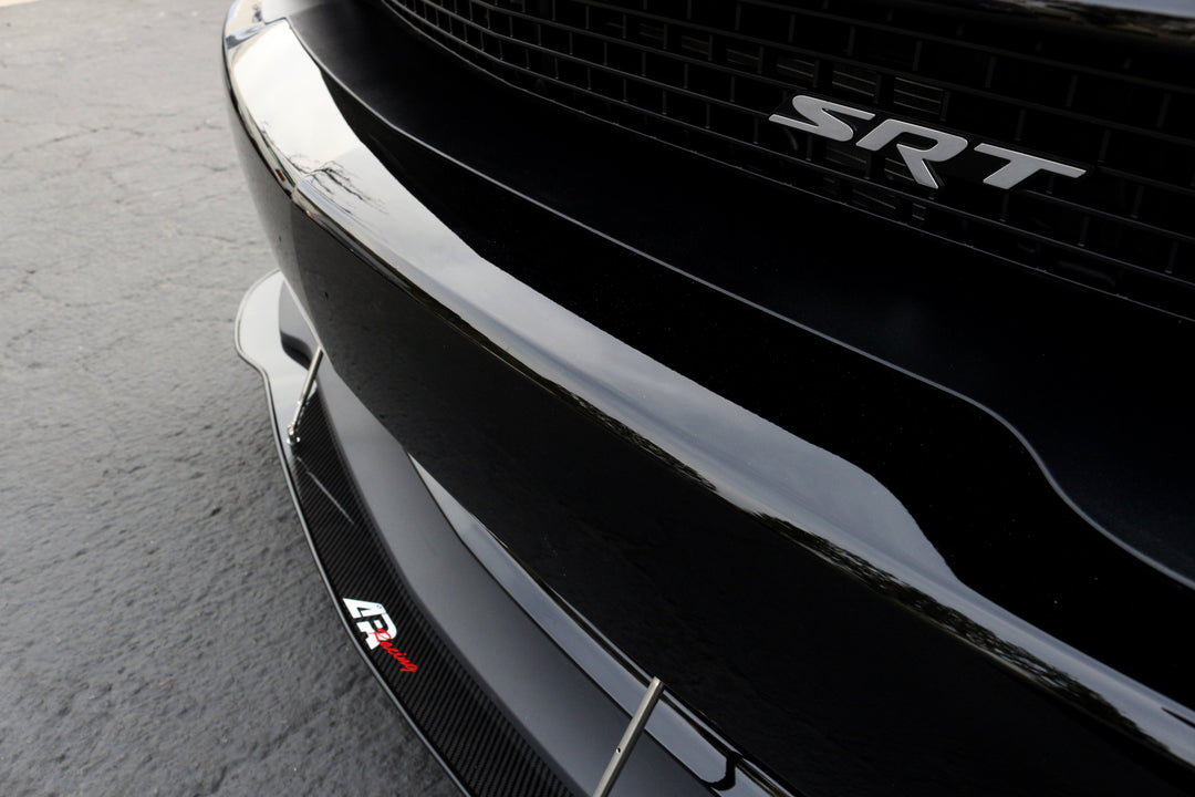 Dodge Challenger Hellcat Carbon Fiber Front Wind Splitter 2015 - 2023
