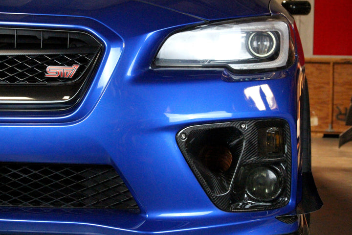 Carbon Fiber Subaru STI Brake Cooling Kit 2015-2017