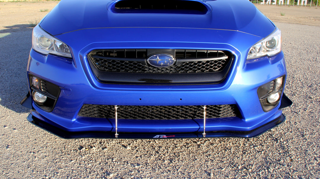 Subaru WRX Carbon Fiber Wind Splitter w/ Rods 2015-2017 (WRX Only)