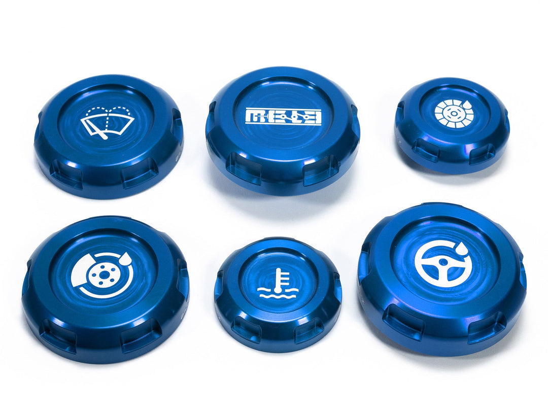 MeLe x Billetworkz Subaru Engine Bay Cap Set For 2008-2014 WRX/STI