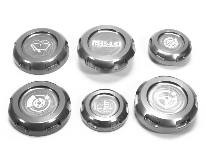 MeLe x Billetworkz Subaru Engine Bay Cap Set For 2008-2014 WRX/STI