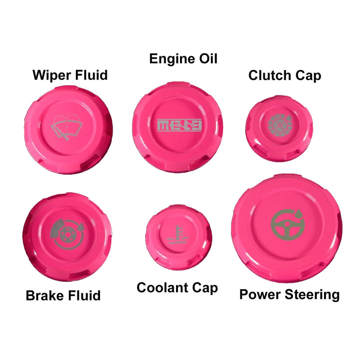 MeLe x Billetworkz Subaru Engine Bay Cap Set For 2013+ BRZ/FRS/86