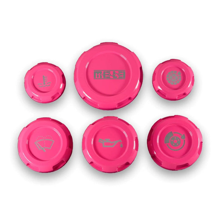 MeLe x Billetworkz Subaru Engine Bay Cap Set For 2008-2014 WRX/STI