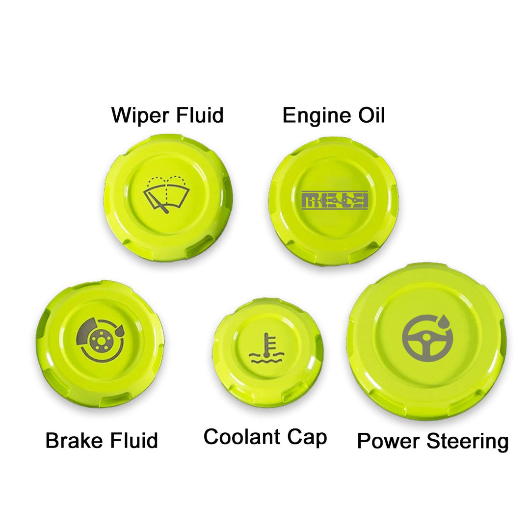 MeLe x Billetworkz Subaru Engine Bay Cap Set For 2009-2013 Forester XT