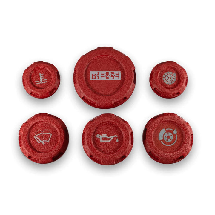 MeLe x Billetworkz Subaru Engine Bay Cap Set For 2008-2014 WRX/STI