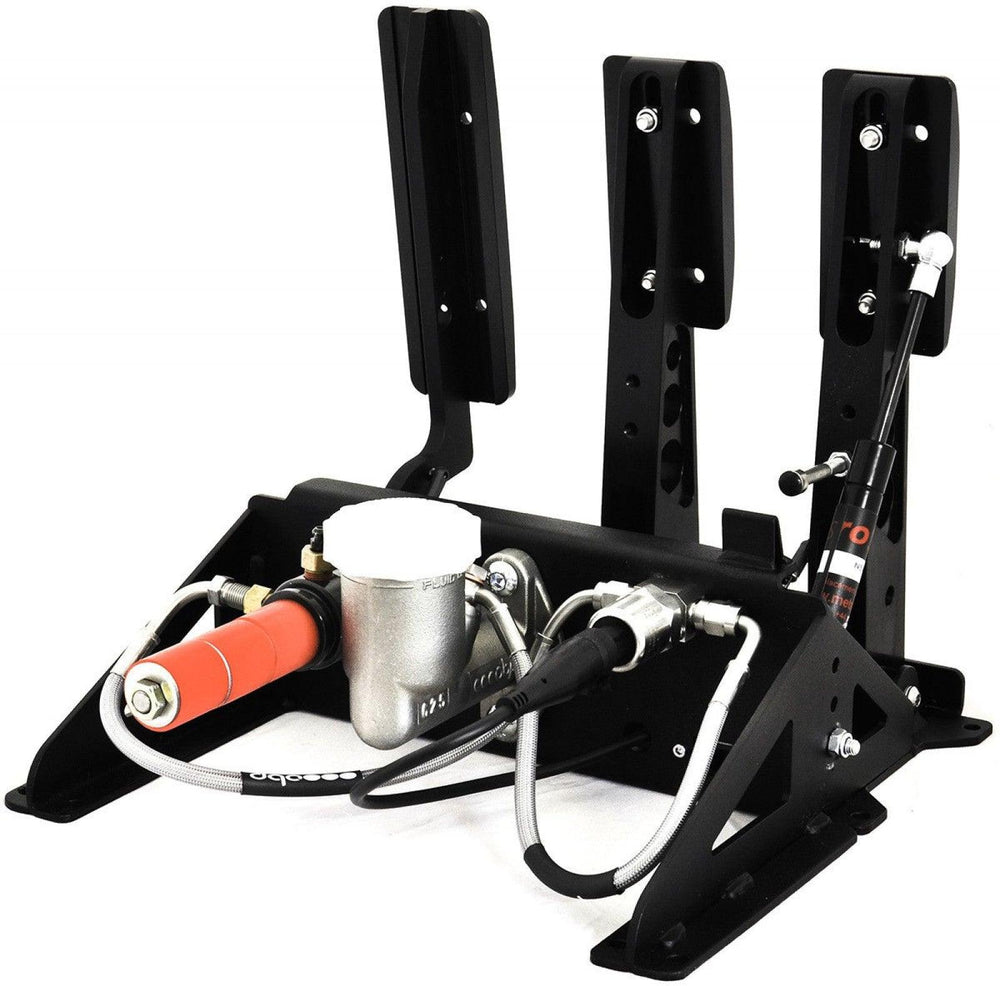 obp Motorsport E-Sports Pro-Race V2 Hydraulic Pedal System (Black) - Attacking the Clock Racing
