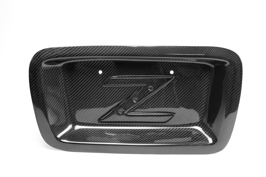 Carbon Fiber Nissan 350 Z License Plate Backing 2002-2008