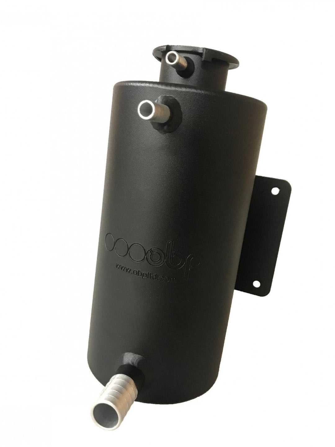 obp Motorsport 52.75oz (1.5 Litre) Vertical Dark Matter Round Header Tank - Attacking the Clock Racing
