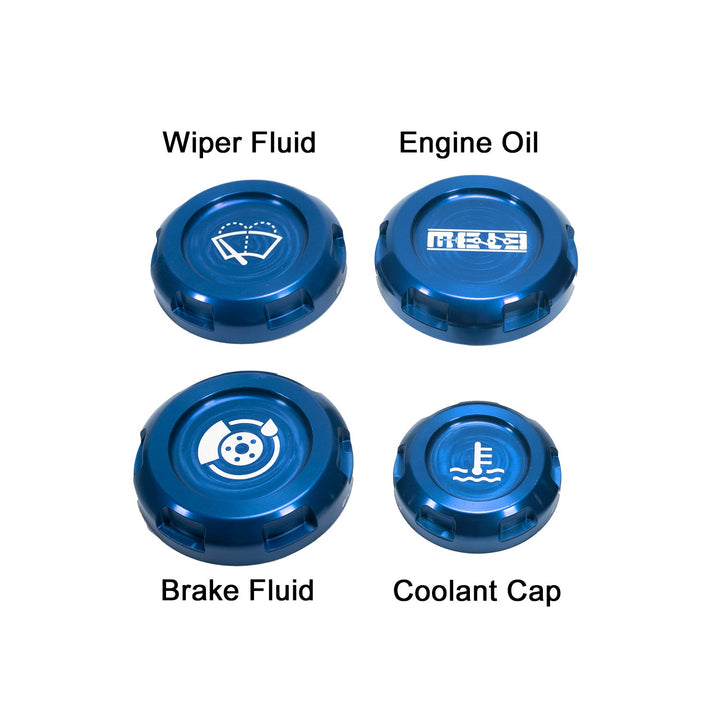 MeLe x Billetworkz Subaru Engine Bay Cap Set For 2013-2020 Crosstrek XV