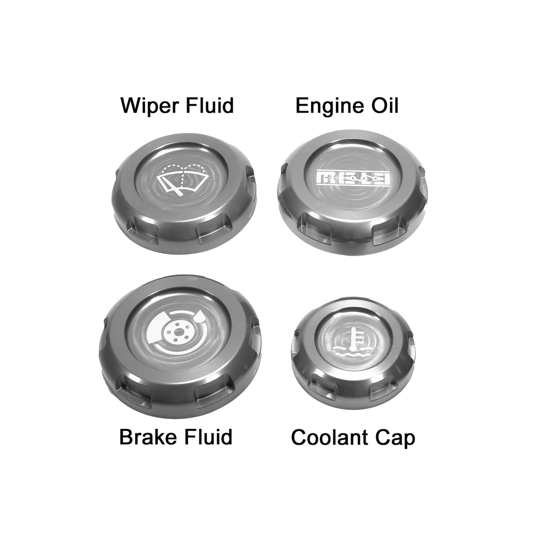 MeLe x Billetworkz Subaru Engine Bay Cap Set For 2014+ Forester