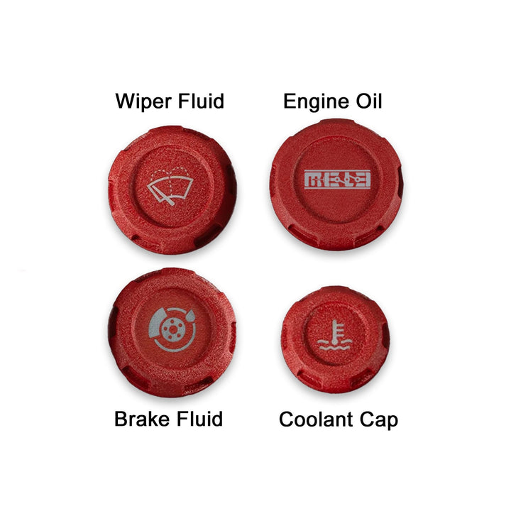 MeLe x Billetworkz Subaru Engine Bay Cap Set For 2013-2020 Crosstrek XV