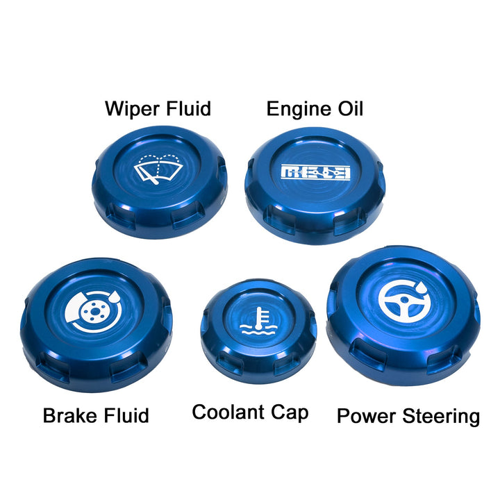MeLe x Billetworkz Subaru Engine Bay Cap Set For 2009-2013 Forester XT