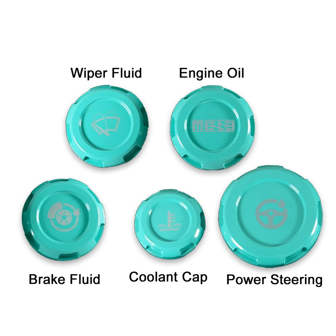 MeLe x Billetworkz Subaru Engine Bay Cap Set For 2009-2013 Forester XT