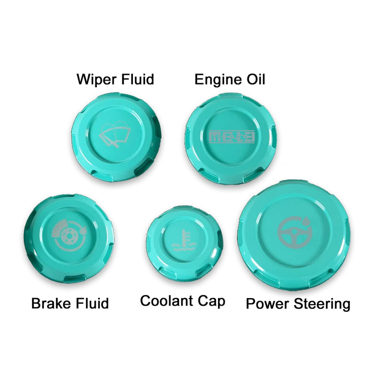 MeLe x Billetworkz Subaru Engine Bay Cap Set For 2009-2013 Forester XT
