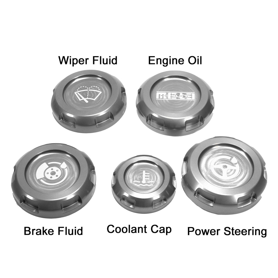 MeLe x Billetworkz Subaru Engine Bay Cap Set For 2009-2013 Forester XT