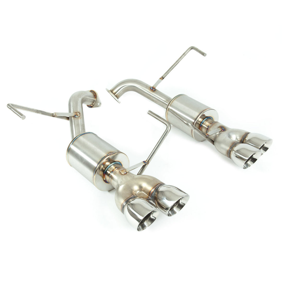 Nameless Performance Axleback Exhaust - 2022+ Subaru WRX - 5" Muffler - 3" Double Wall Tips