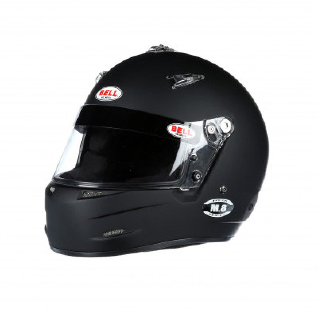 Bell M8 Racing Helmet-Matte Black Size 2X Extra Small - Attacking the Clock Racing