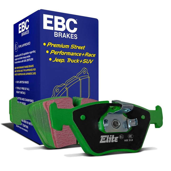 EBC 07-13 Acura MDX 3.7 Greenstuff Rear Brake Pads (For 12.6in. Rotors)