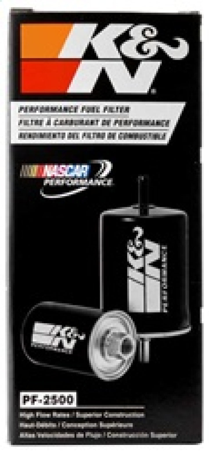 K&N Cellulose Media Fuel Filter 2.125in OD x 5.438in L