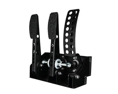 obp Motorsport Victory Kit Car Floor Mounted 3 Pedal System (Cable Clutch) - Mild Steel Reinforced Pedals - Attacking the Clock Racing