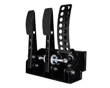 obp Motorsport Victory Kit Car Floor Mounted 3 Pedal System (Hydraulic Clutch) - Mild Steel Reinforced Pedals - Attacking the Clock Racing
