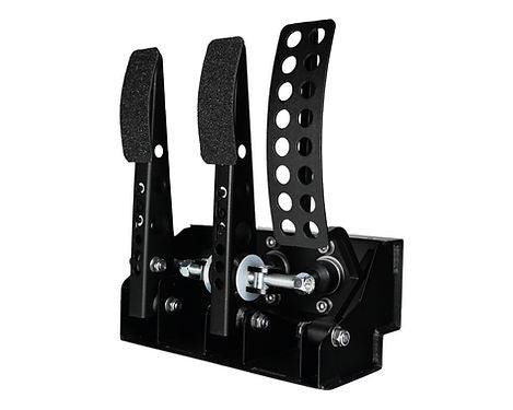obp Motorsport Victory Kit Car Floor Mounted 3 Pedal System (Hydraulic Clutch) - Mild Steel Reinforced Pedals - Attacking the Clock Racing