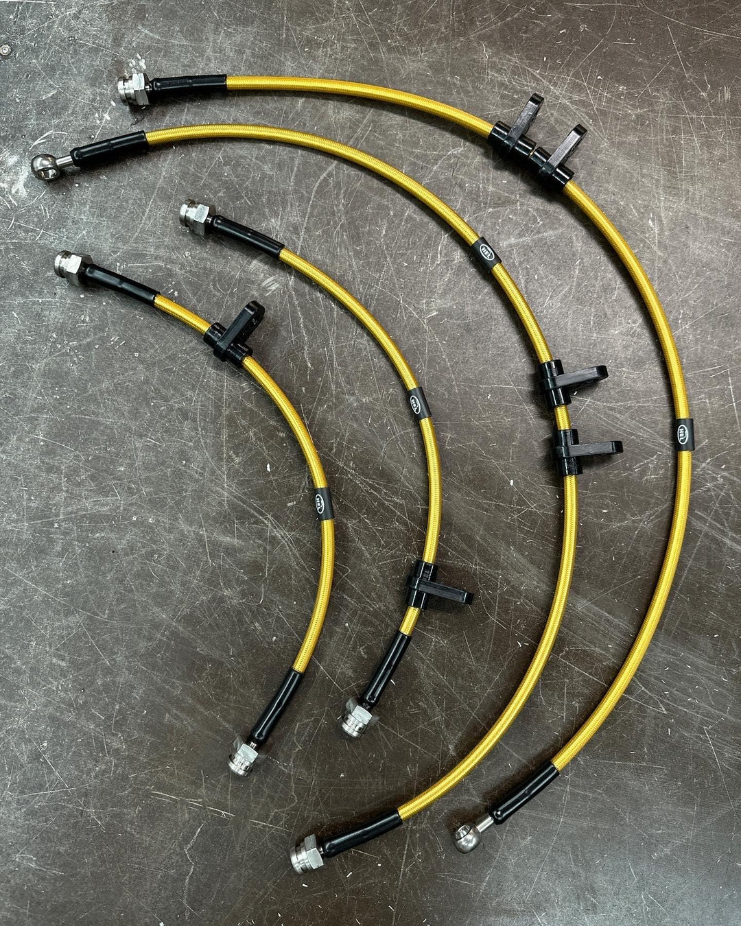 HEL Braided Brake Lines for Honda Accord CB7 2.2 Non-ABS (1989-1993) - Attacking the Clock Racing