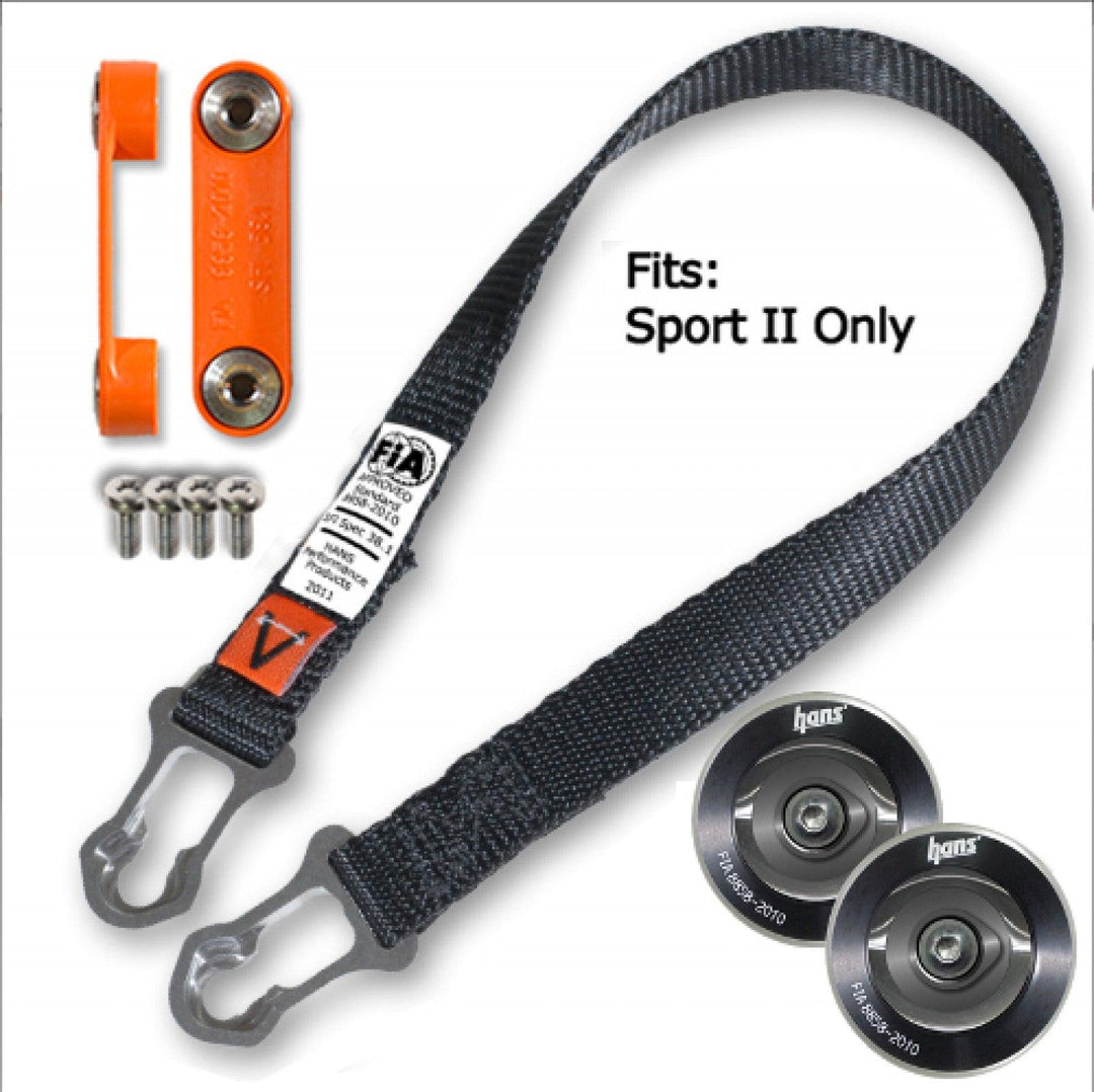 HANS Post Anchor Tether Upgrade Kit For Sport II Devices - Attacking the Clock Racing
