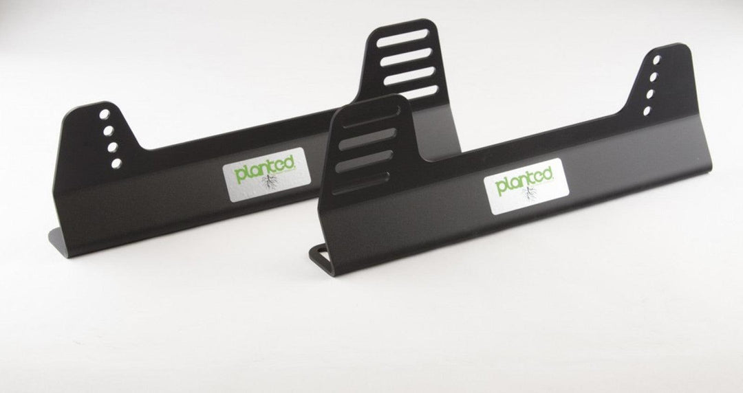 Planted Steel Offset Universal Side Mount Bracket - Black - Attacking the Clock Racing