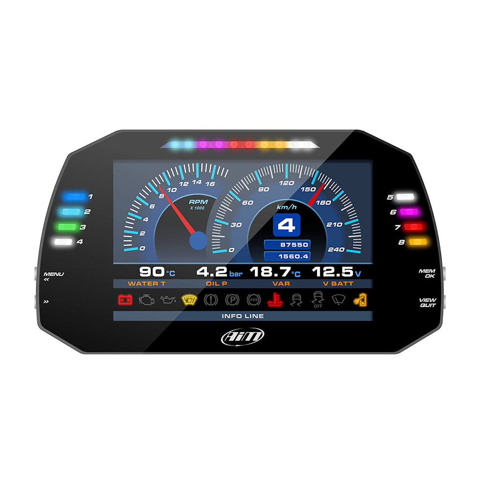 AiM Sports MXG 1.3 Strada Large Color TFT Dash
