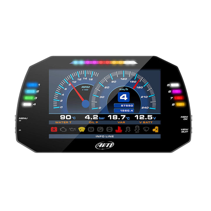 AiM Sports MXG 1.3 Strada Large Color TFT Dash
