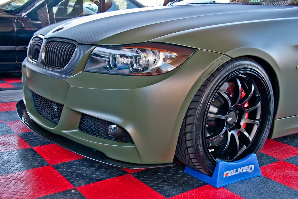 Sport Bumper Front Wind Splitter BMW E90 M