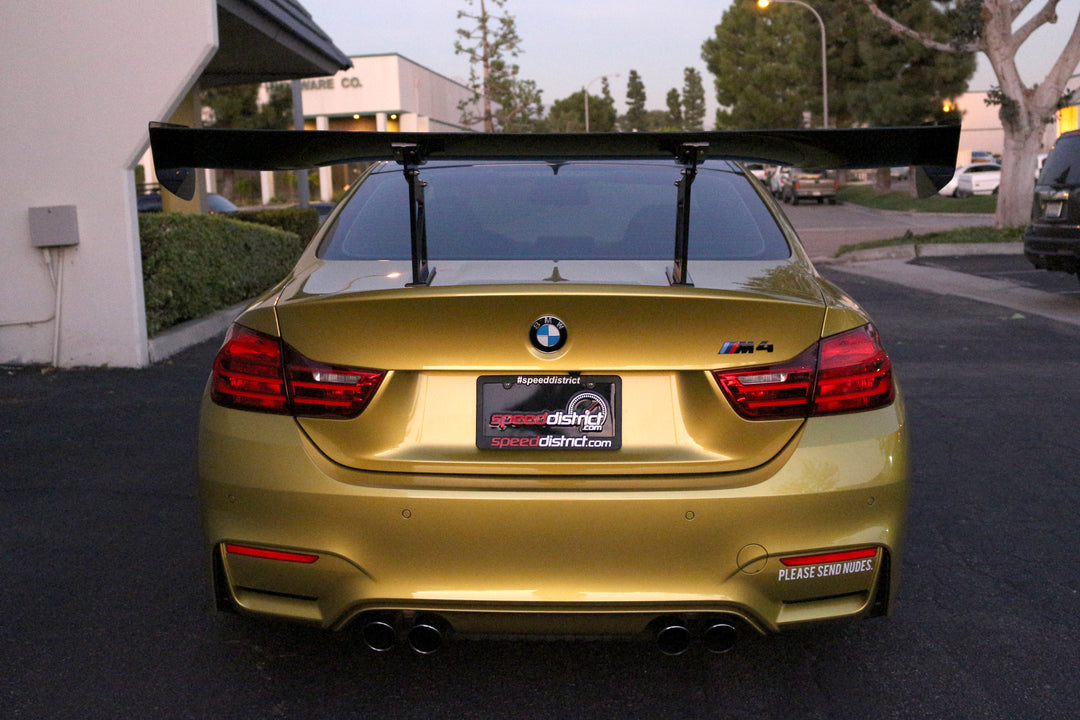 BMW F82 M4 GTC-300 Carbon Fiber Adjustable Wing