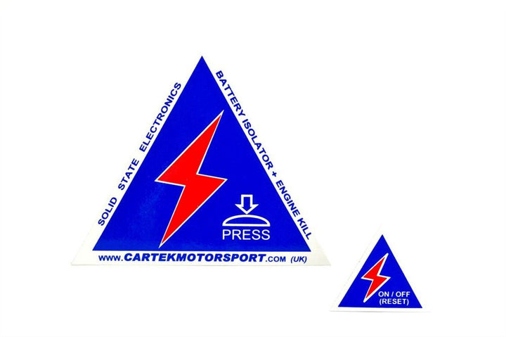Cartek GT Battery Isolator Kit with Red Buttons - Attacking the Clock Racing