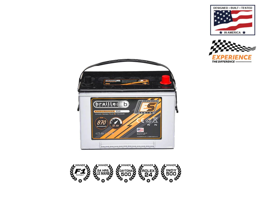 Braille Group 34R AGM battery 