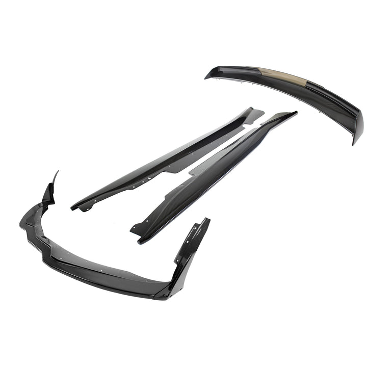 Carbon Fiber Chevrolet Corvette C7 Z06 Track Pack Aero Kit 2015 - 2019 (Version 2)