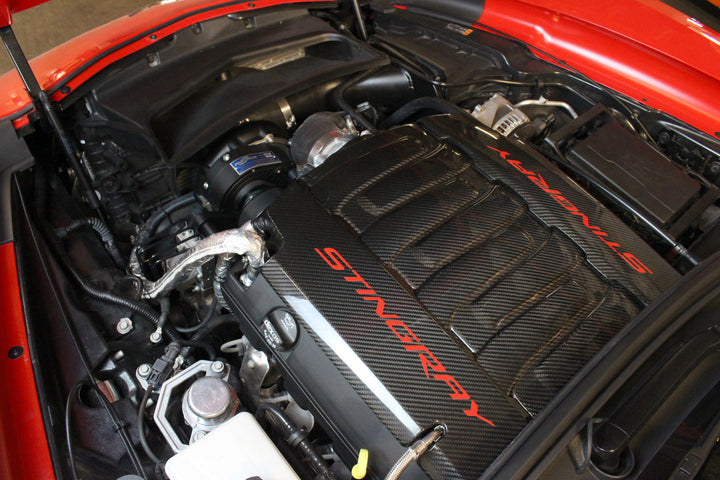 Carbon Fiber Chevrolet Corvette C7 Engine Cover Package 2014 - 2019