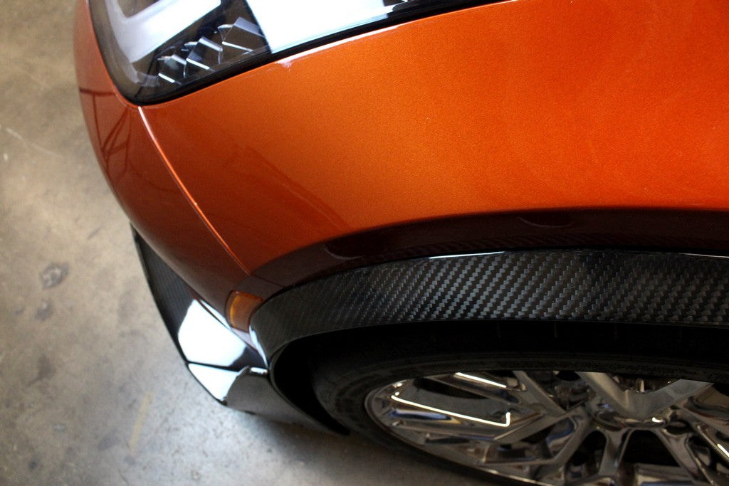 Chevrolet Corvette C7/ C7 Z06 Carbon Fiber Front Air Dam / Splitter / Lip 2014 - 2019