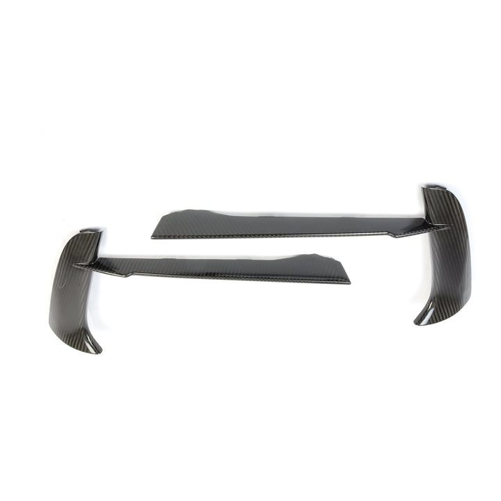 Carbon Fiber Chevrolet Corvette C8 Front Bumper Side Bezels 2020-UP