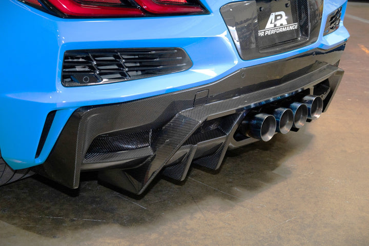 Chevrolet Corvette C8 Z06, ERAY, ZR1 Carbon Fiber Rear Diffuser