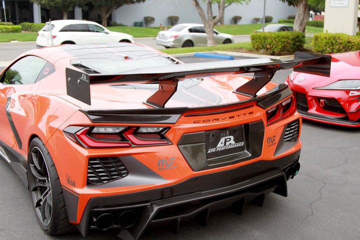 Chevrolet Corvette C8 Carbo Fiber Rear Diffuser 2020-UP