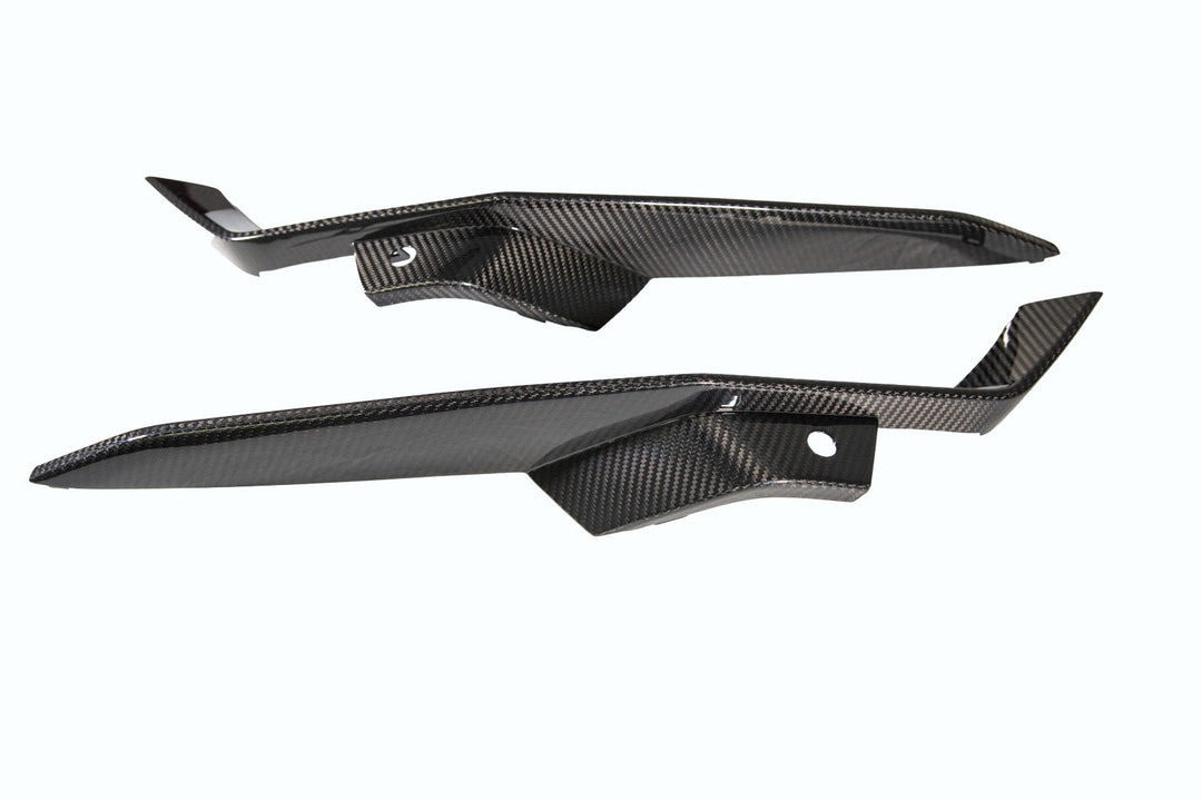 Carbon Fiber Chevrolet Corvette C8 Z06 Front Bumper Grill Inserts 2024 - Current