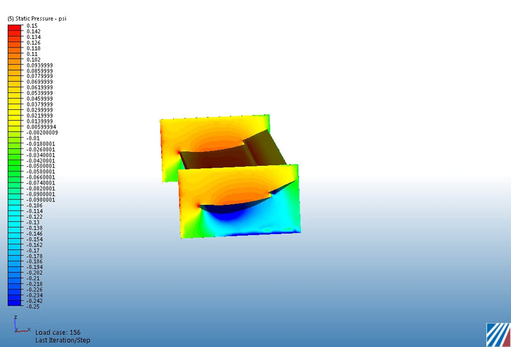 Universal Fitment Carbon Fiber GT-1000 71" Swan Neck Wing