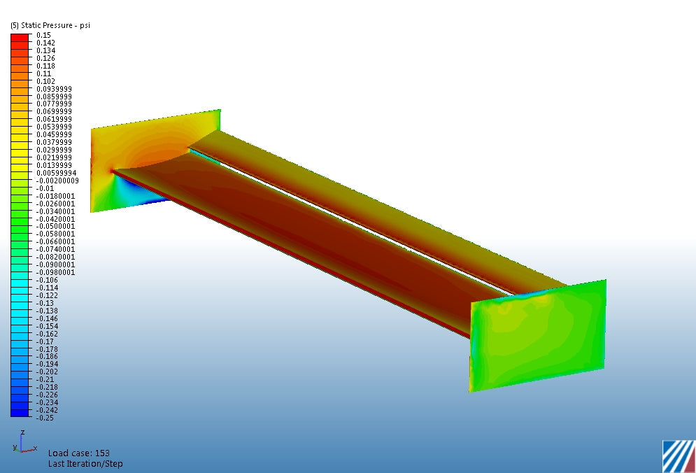 Universal Fitment Carbon Fiber GT-1000 71" Swan Neck Wing