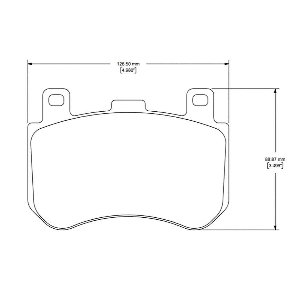Cobalt Racing Brake Pads RC95 | C8 Z06 (Rear)
