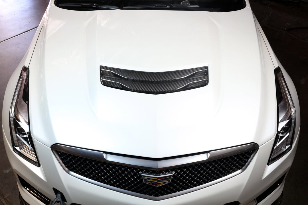 Cadillac ATS-V Carbon Fiber Hood Vent 2016-2019
