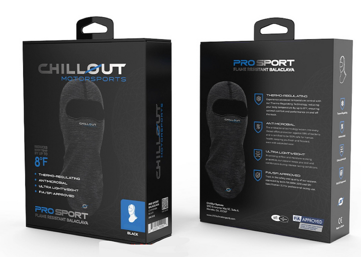 Chillout Pro Sport Dual Layer Balaclava | FIA & SFI