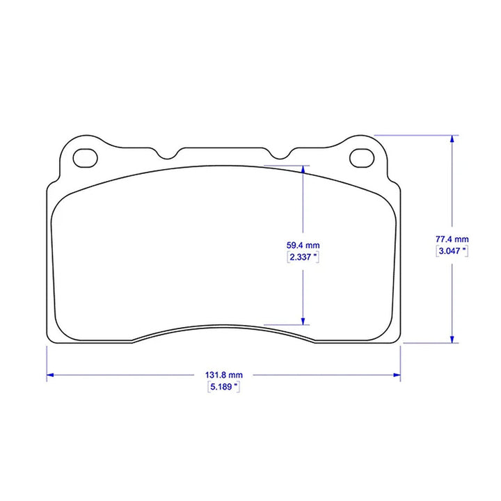Cobalt Racing Brake Pads D1001 (Rear)