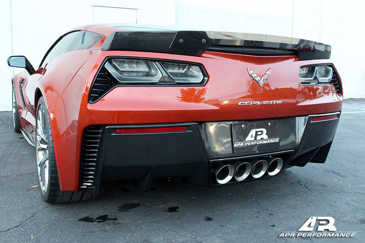 Carbon Fiber Chevrolet Corvette C7 Z06 Track Pack Aero Kit 2015 - 2019 (Version 2)