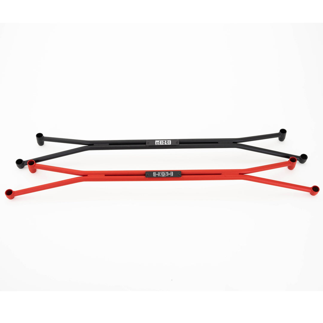 MeLe Edition front and rear strut tower brace for various Subarus
